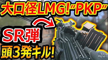 【CoD:MW3】今作の大口径LMG!"PKP"が頭3発 胴4発キルの高威力!!『SR弾をフルオートで撃つ過去作の強武器!!』【PULEMYOT762 : 実況者ジャンヌ】