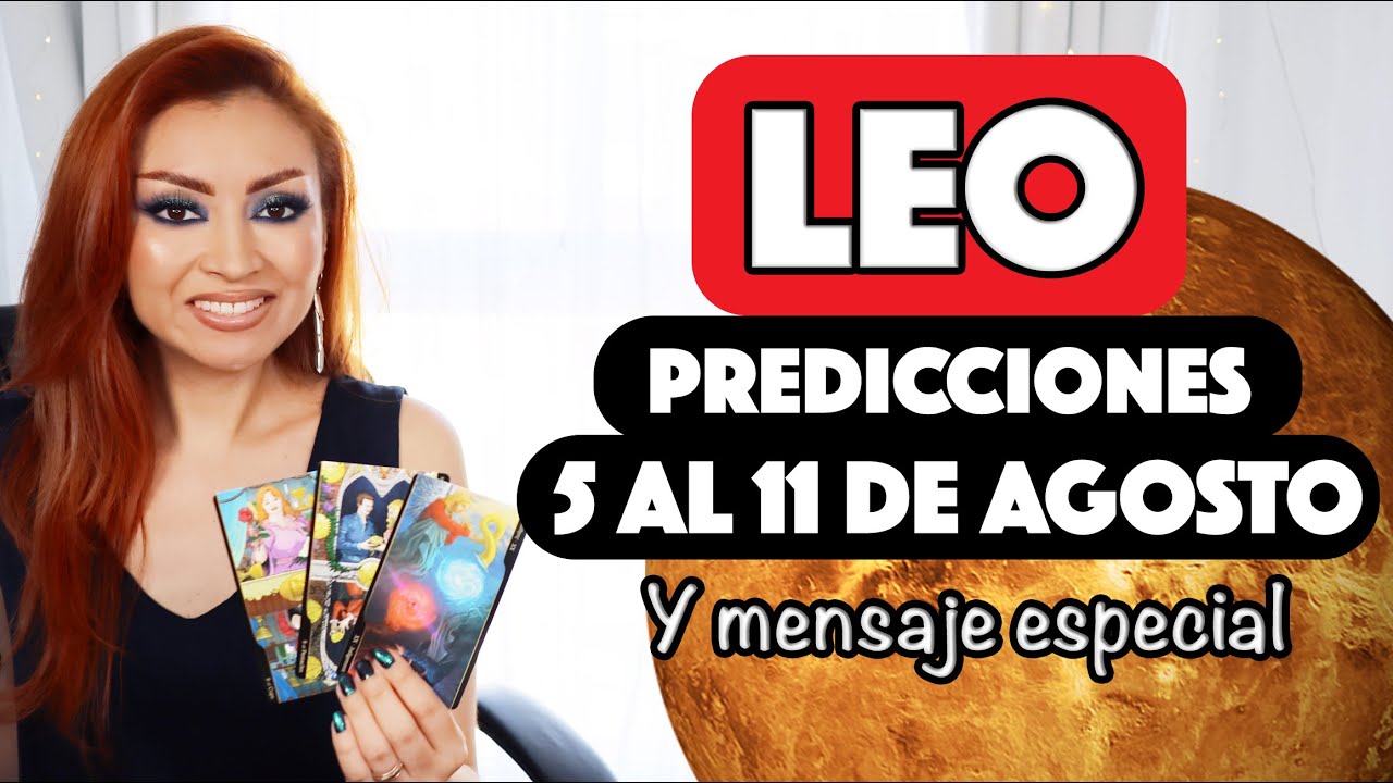 LEO ♌️ WOW!! QUIÉN ES ESTA PERSONA?? LO QUE TE VA A DECIR TE DEJARÁ EN ...