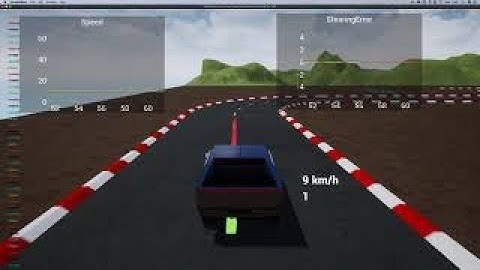 Self Driving Car Simulator using UE4: pre Part 4