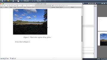 LaTeX Tutorial - Part 5 - How to use Graphicx to scale photos