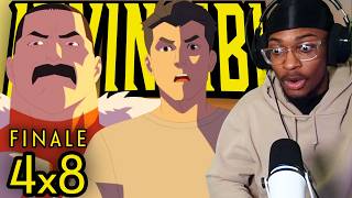 THE ONLY OPTION !!! *INVINCIBLE* 4x8 REACTION !!! | "Don't Leave Me Hanging Here" | FINALE |