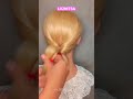 Красивый пучок легко сделать самой #прически #hairstyle #updo #прическа #пучок #свадебныепрически