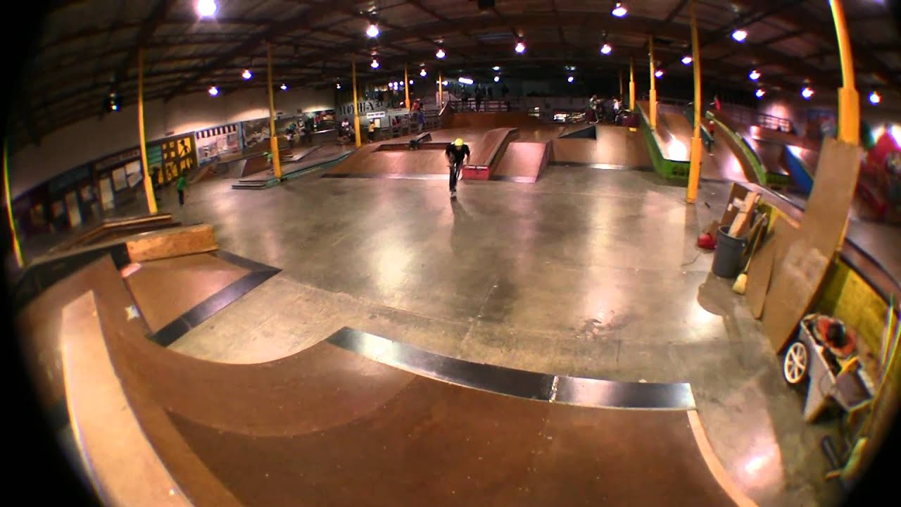 The New Skatebarn Spine W/ Stan Smirnoff Mike Montgomery and Casey Thorn