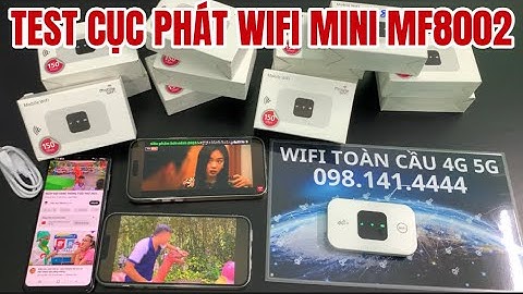 Bộ Phát WiFi Mini Cầm Tay MF8002 Giá Rẻ 750K