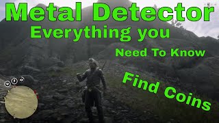 Red Dead Redemption 2 Online How To Use The Metal Detector