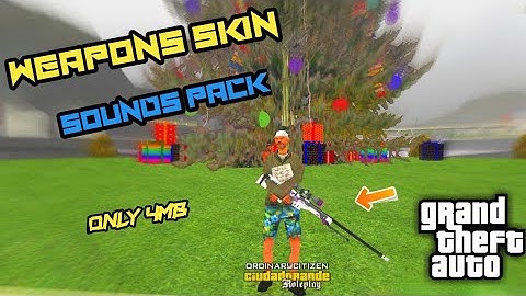 " WEAPONS SOUND AND SKINS MOD PACK " | GTA SAMP ANDROID | GTA SA RP