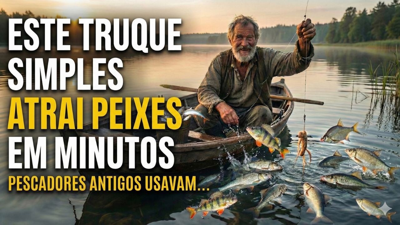 Este Truque Simples Atrai Peixes em Minutos — Pescadores Antigos Usavam…