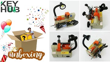 Defu 001 single cutter duplicate key cutting machine unboxing video  #keycuttingmachine #locksmith