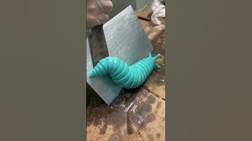 3D Printed Articulated Slug!