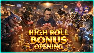 HIGH ROLL BONUS OPENING - Are we making a profit? 😦💰 | Casino Stream Highlights