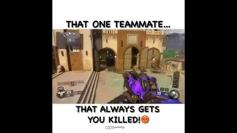 That One Teammate That Always Gets You Killed !!
