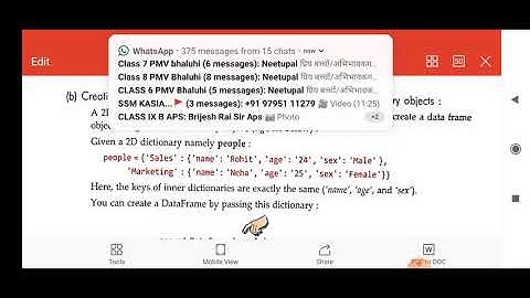creating data frame lecture 2 by Dr Surya Pratap Singh