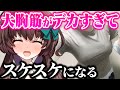 胸がデカすぎてスケスケになってしまいエッッな配信になってしまう天藤あかね【Vtuber/切り抜き】