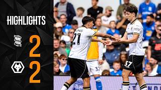 Derby day draw | Birmingham City 2-2 Wolves | Highlights