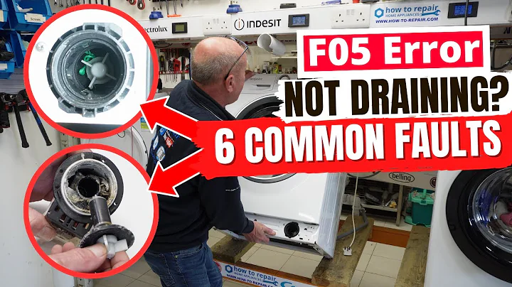 Fix Hotpoint & Indesit Washing Machine F05  or F11 Error (Not Draining) - Easy DIY Guide