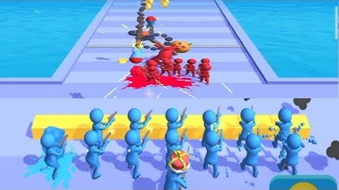 Gun clash 3D - Gameplay Android, iOS (Part 2) Level 11-17