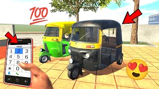 New Auto Rickshaw Cheat Code in Indian Bikes Driving 3D New Update 😱🔥|| Harsh in Game screenshot 1