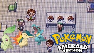 Unlimited Legit Johto Starters in Pokemon Emerald with ACE glitch performed on cartridge