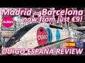 300KMH MADRID TO BARCELONA FROM JUST €9: OUIGO ESPAÑA PLUS REVIEW / SPANISH TRAIN TRIP REPORT