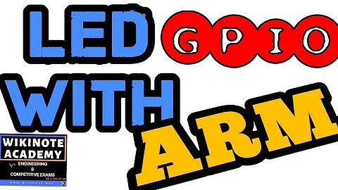 LED interfacing with ARM7 based LPC2148 using GPIO | AP | 2015 Course | TE E&TC | SPPU