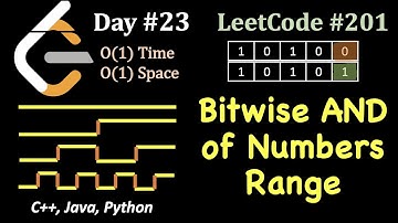Bitwise AND of Numbers Range | 30 day Challenge | Day 23 | (C++, Java, Python) | LeetCode #201