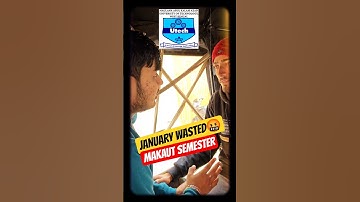 JANUARY Wasted🤬{MAKAUT 1st/3rd Semester Exam}📌 #makaut