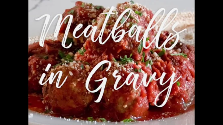 Meatballs in Gravy | Christine and Carla Pallotta ...