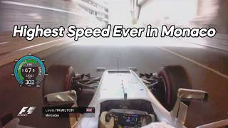 Whats The Highest Speed Ever Clocked In Monaco