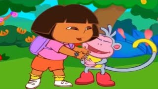 Dora the explorer and boots the monkey easy step by step drawing tutorial