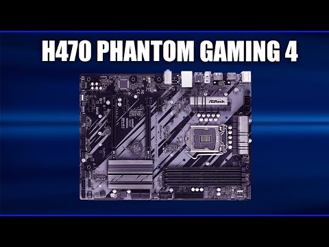 Материнская плата AsRock H470 Phantom Gaming 4