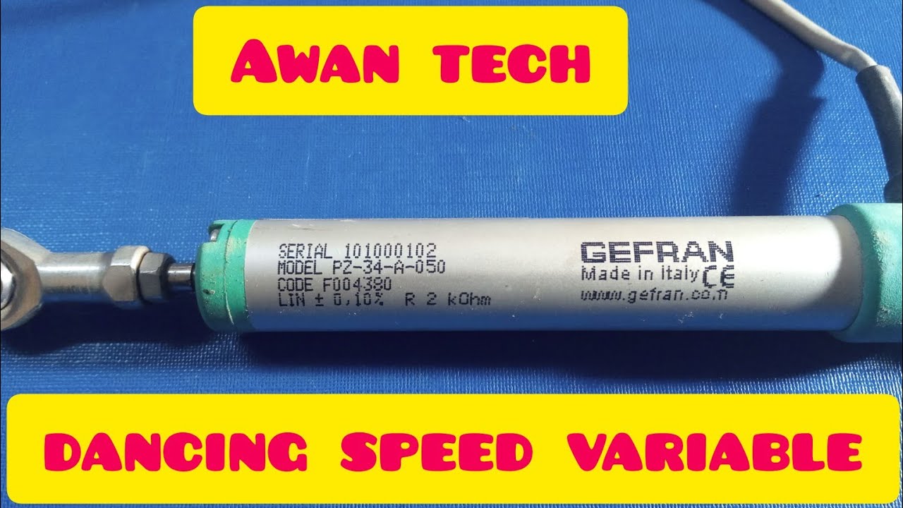 GEFRAN DANCING SPEED VARIABLE - YouTube
