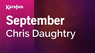 September - Daughtry | Karaoke Version | KaraFun