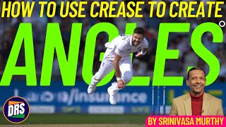 How to use crease to create angles | Episode 8 | DRS Cricket Gurukula with Jani