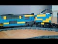 Lego train collision