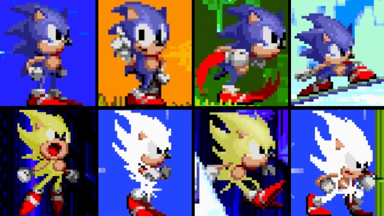 Super Sonic 3 in Sonic 1 