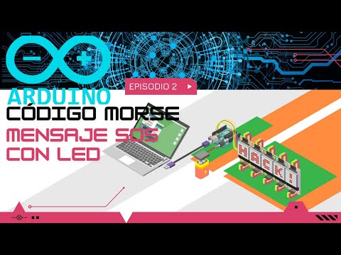 ¿Cómo mostrar mensaje SOS con un LED en ARDUINO?