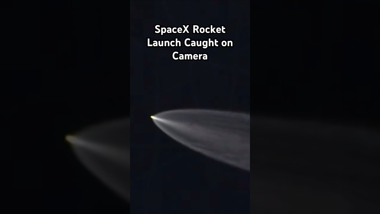 SpaceX Rocket Launch Filmed in Southern California 