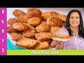 Biscuits No Oven No Eggs Attay kay Crispy Sweet Cookies Great Tea Snack Recipe in Urdu Hindi - RKK