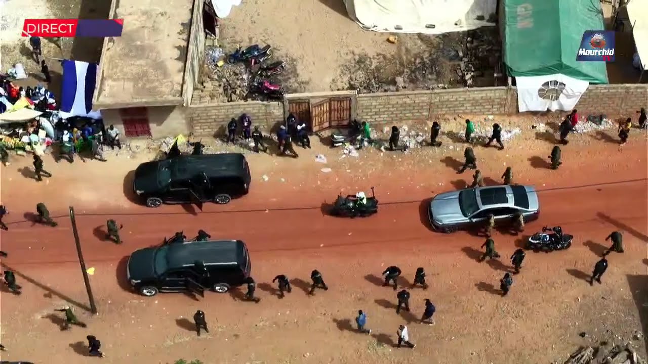🔴Explorez le vue du ciel du retour du Cortège de Serigne Moustapha SY | Ziaara Keur Dieumb 2026