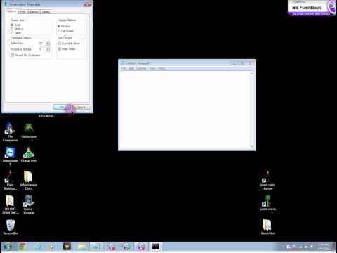 cool color changing matrix batch file