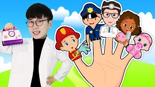 Kids role play Finger Family jobs kids Song Nursery Rhymes Kids Song Shushu Vlog Kids role play Finger Family jobs kids Song Nursery Rhymes Kids Song Shushu Vlog