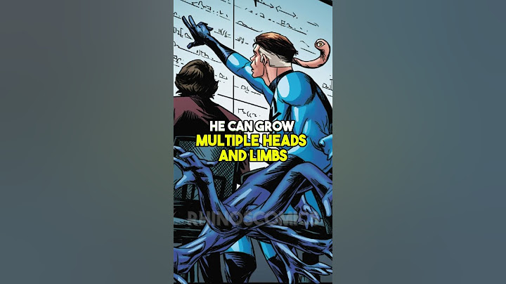 Mr Fantastic's Weird New Powers