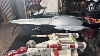 Star wars the phantom menace hasbro royal naboo starship full review the vintage collection