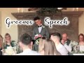 FUNNY GROOMS SPEECH  | Jas & Kai's Wedding 2020