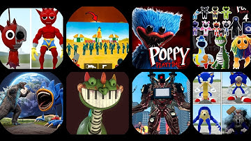 Nextbots In Playground Mod New Update 6.9.0 Poppy Playtime Chapter 4 , Sprunki , Sandbox In Space!