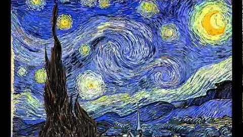 Rock por "VAN GOGH (LA NOCHE ESTRELLADA)". PAPIROPLÁSTIKA