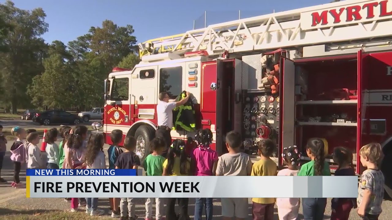 Fire Prevention Week Teaching kids fire safety YouTube