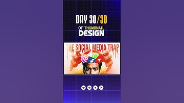 Day-30/30 of Thumbnail Design Challenge 🔥#shorts #graphicdesinger #designchallenge #viralshort
