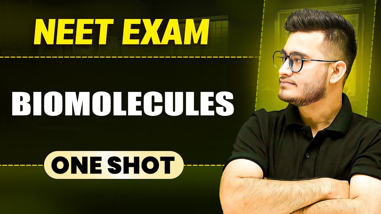 BIOMOLECULES in 1 Shot || All Concepts & PYQs Covered || Prachand NEET
