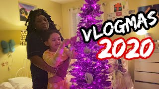 CHRISTMAS DECORATE WITH ME | VLOGMAS 2020